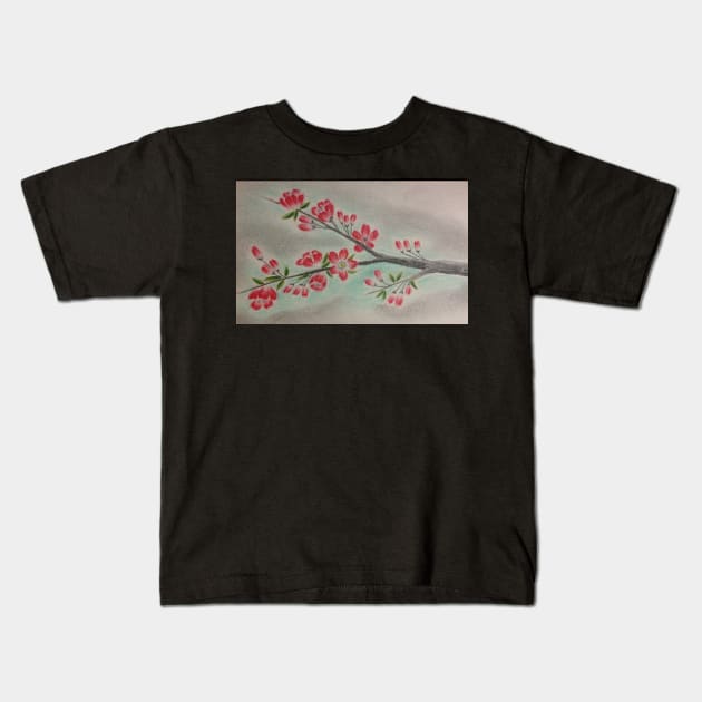 sakura Kids T-Shirt by rodrigom